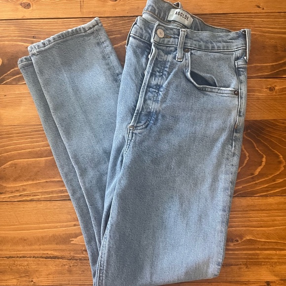 Agolde Riley High Rise - Picture 3 of 4